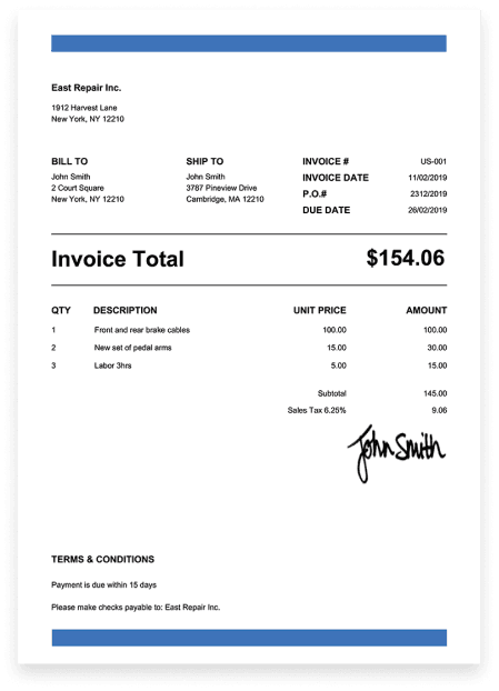 Invoice Template 3
